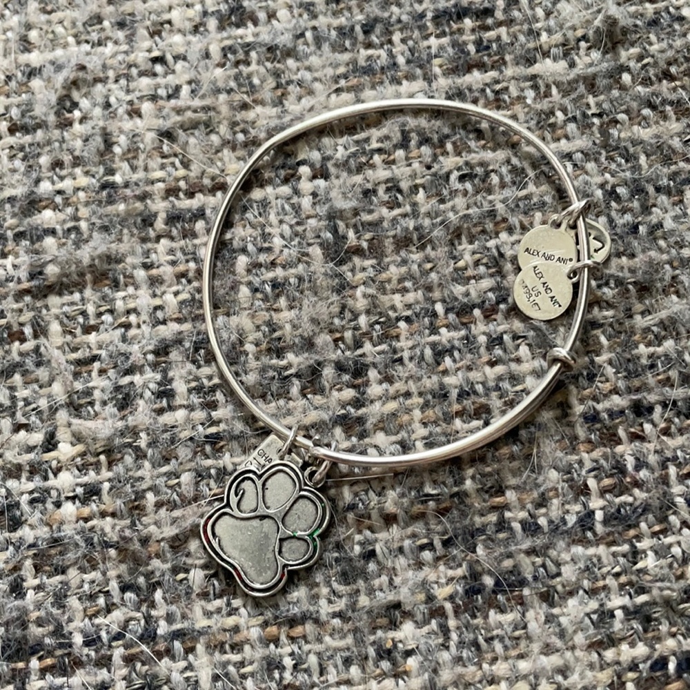 Alex & Ani Paw Print Bangle
